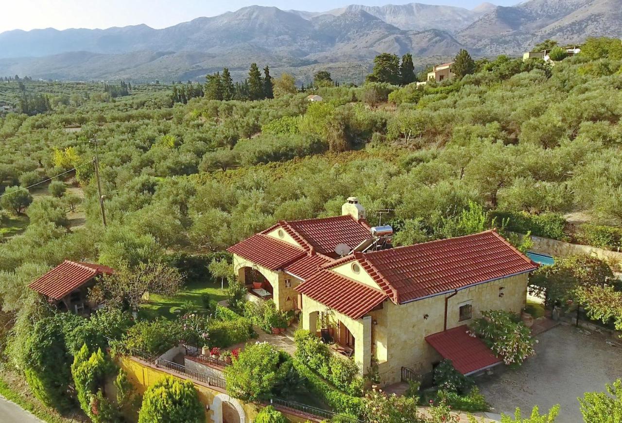 Villa Toula With Pool Nr Armeni Crete Makhairoi Exterior photo