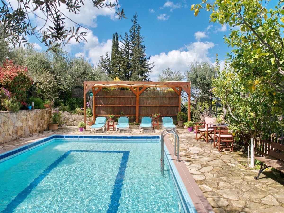 Villa Toula With Pool Nr Armeni Crete Makhairoi Exterior photo