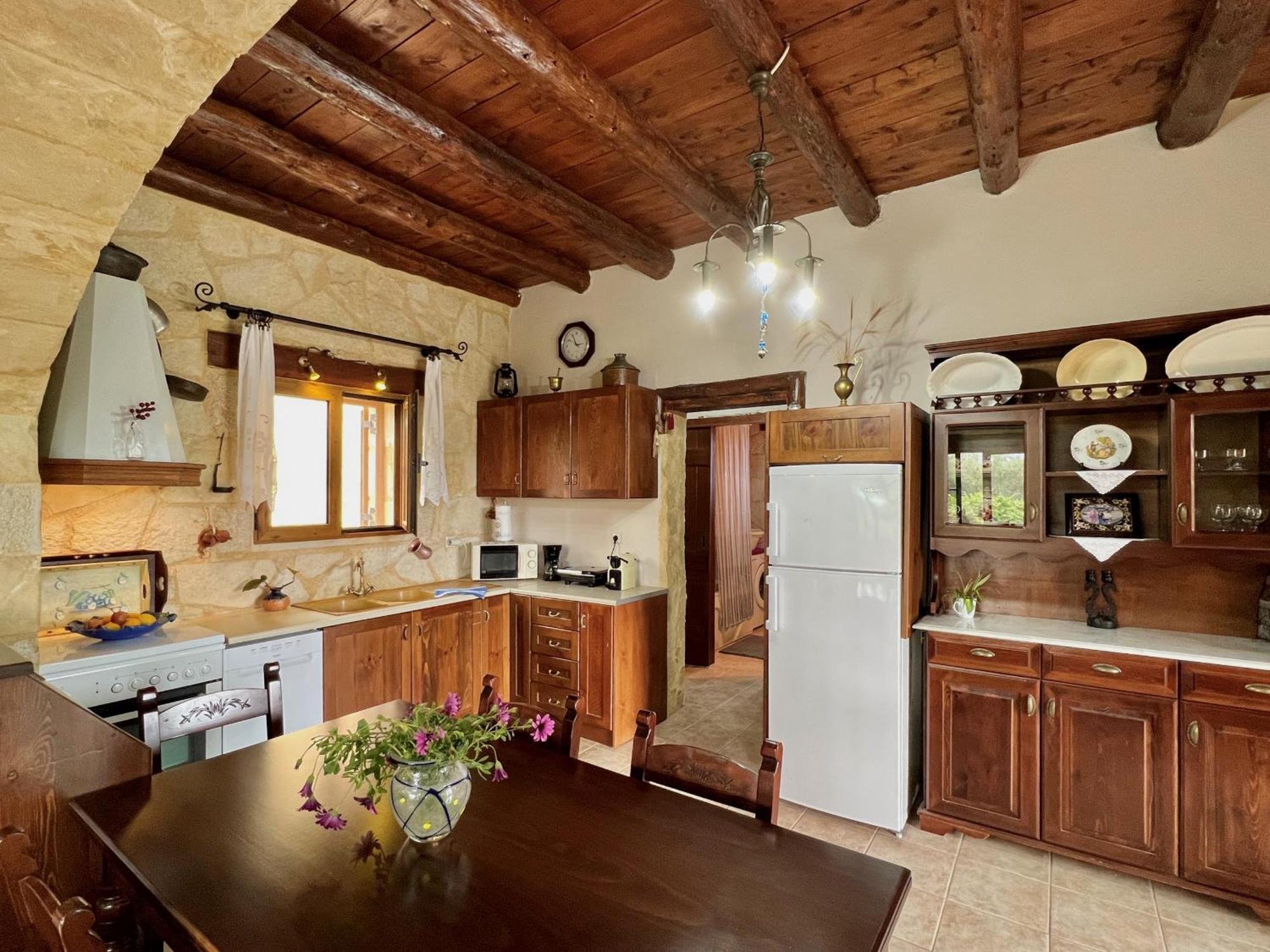 Villa Toula With Pool Nr Armeni Crete Makhairoi Exterior photo